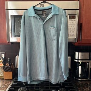EUC Greg Norman long sleeve polo